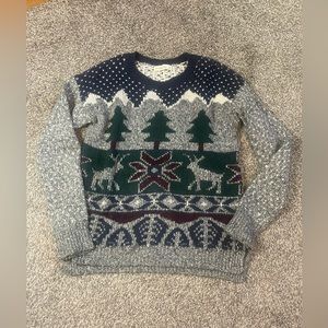 Abercrombie Christmas sweater